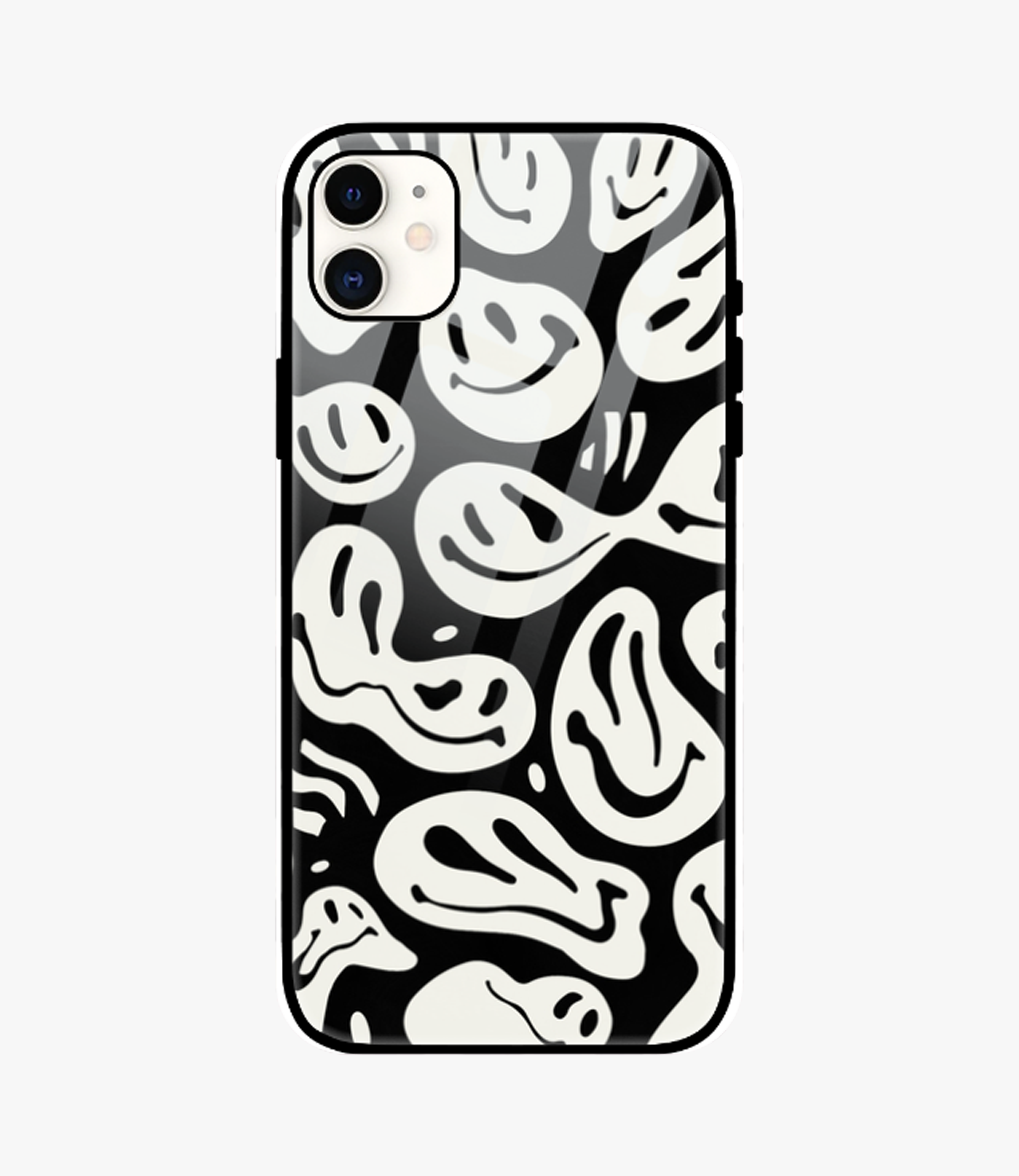 The Case Company Black Ghost Glass Case for iPhone 11