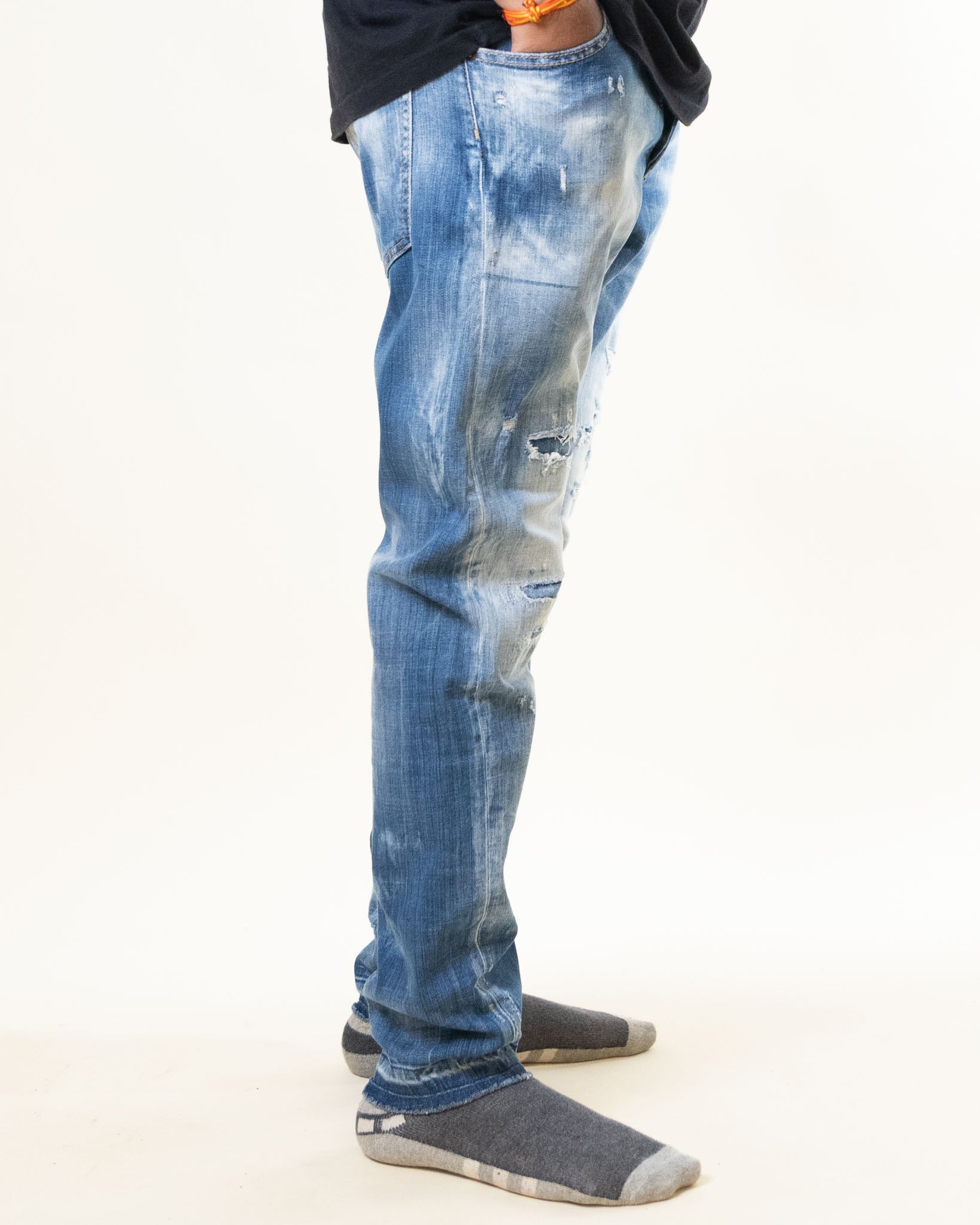 DSQUARED2 Dsquared Heavily Washed Denim - view 2