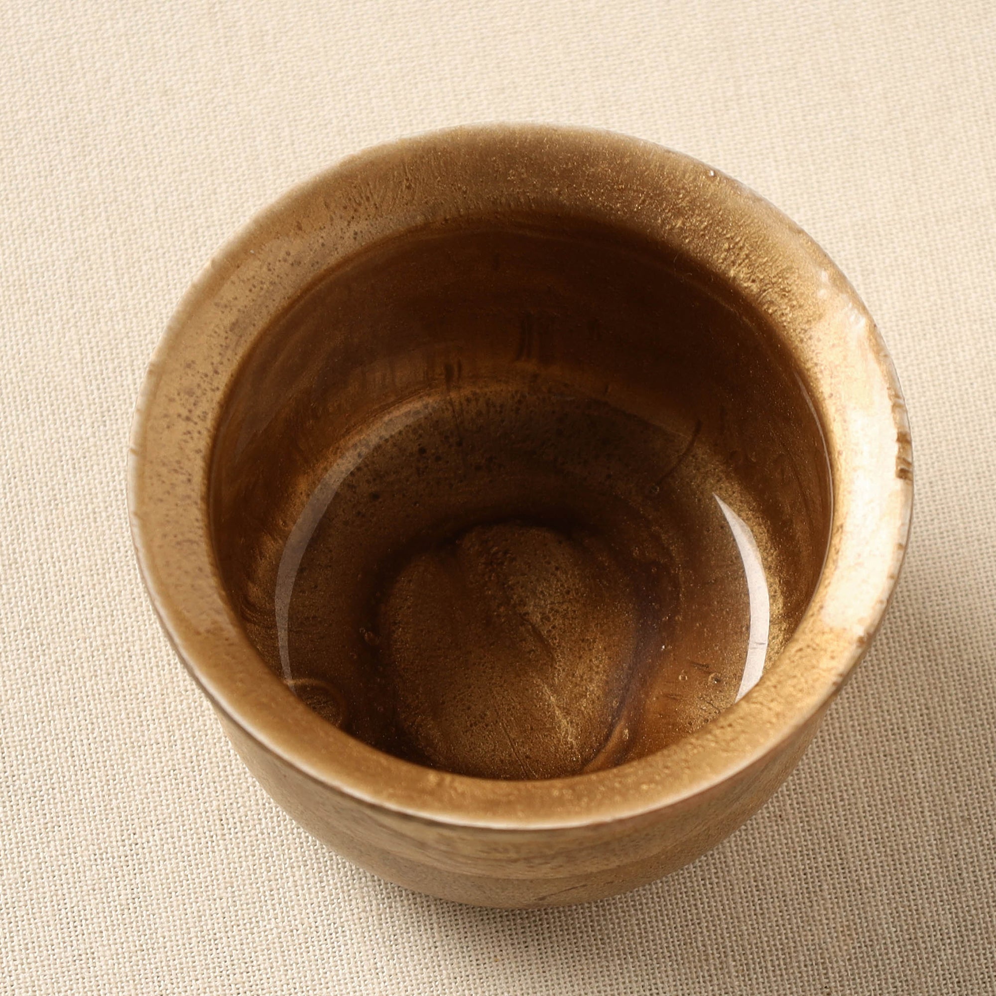 HAVELI CHRONICLES Brown - Handcrafted Mango Wooden Bowl (3 x 3 in) - view 2