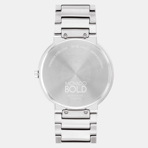 Movado Bold Men Quartz Green Dial Analog Stainless Steel Watch 3601074 - view 3