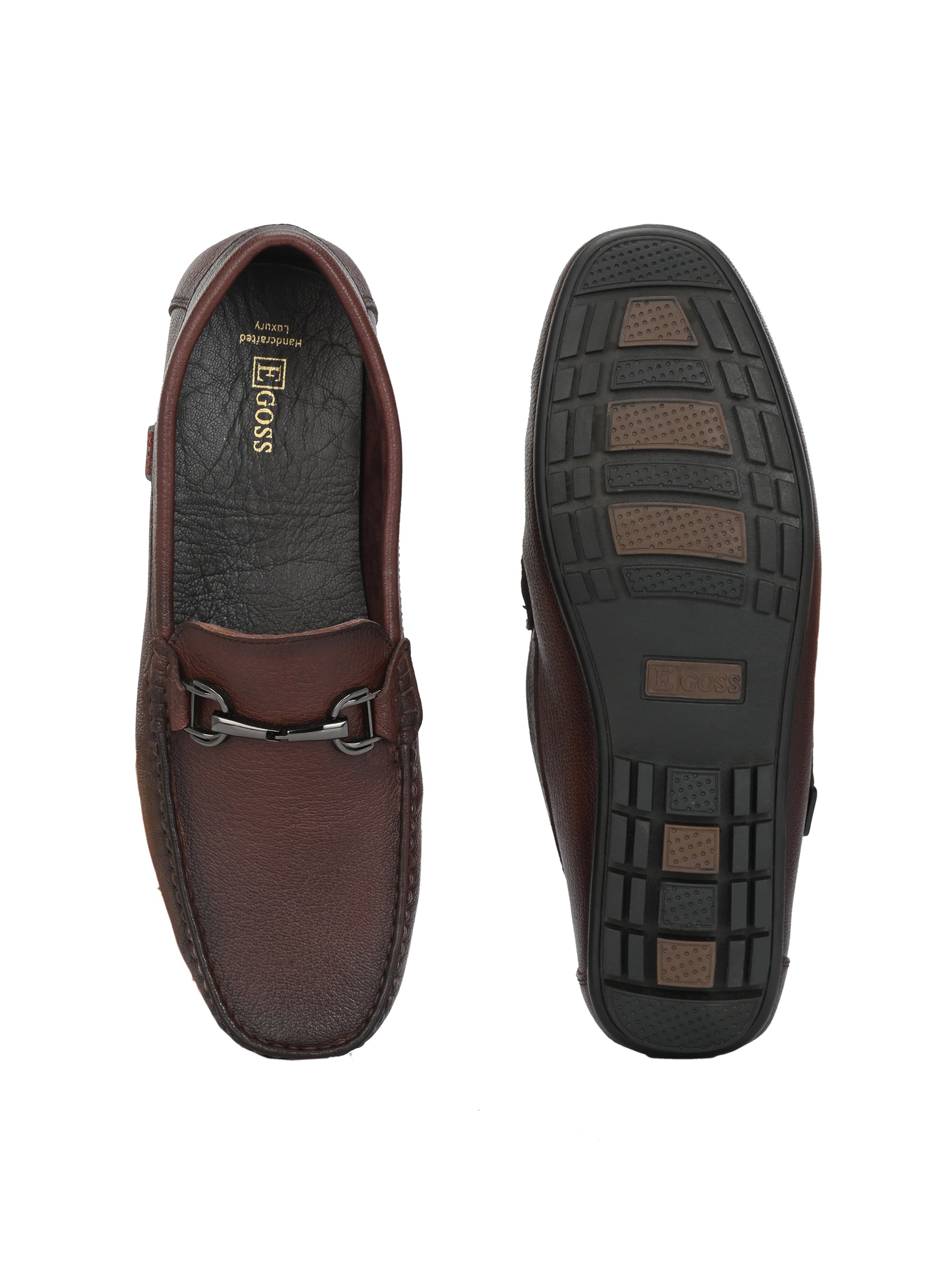 Egoss Shoes Egoss Casual Leather Loafers For Men - view 6