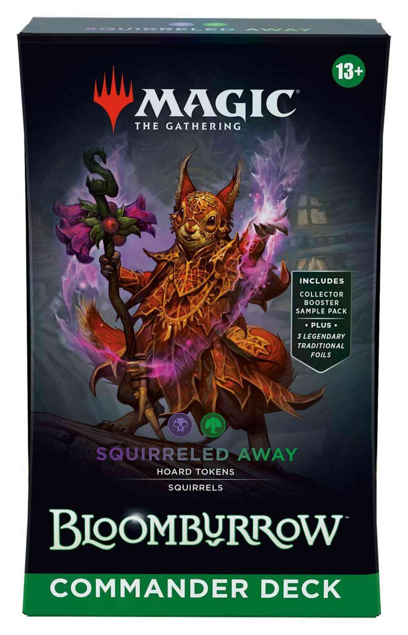 Bloomburrow commander – Magic Bloomburrow: Commander - Commander Deck - Squirreled Away