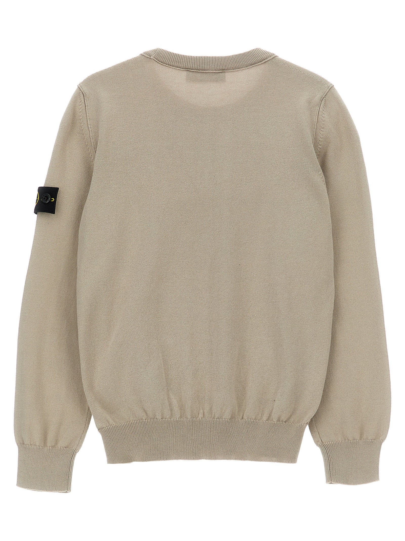 Stone Island Junior Logo Badge Sweater – 100% cotton - view 2