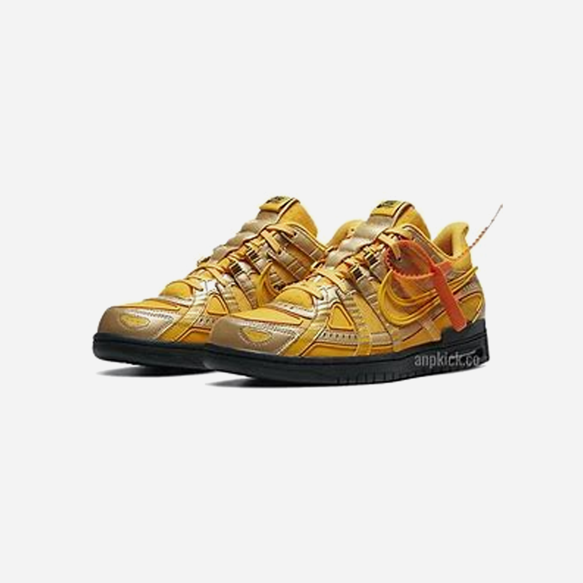 Nike Air Rubber Dunk Off-white University Gold - view 2