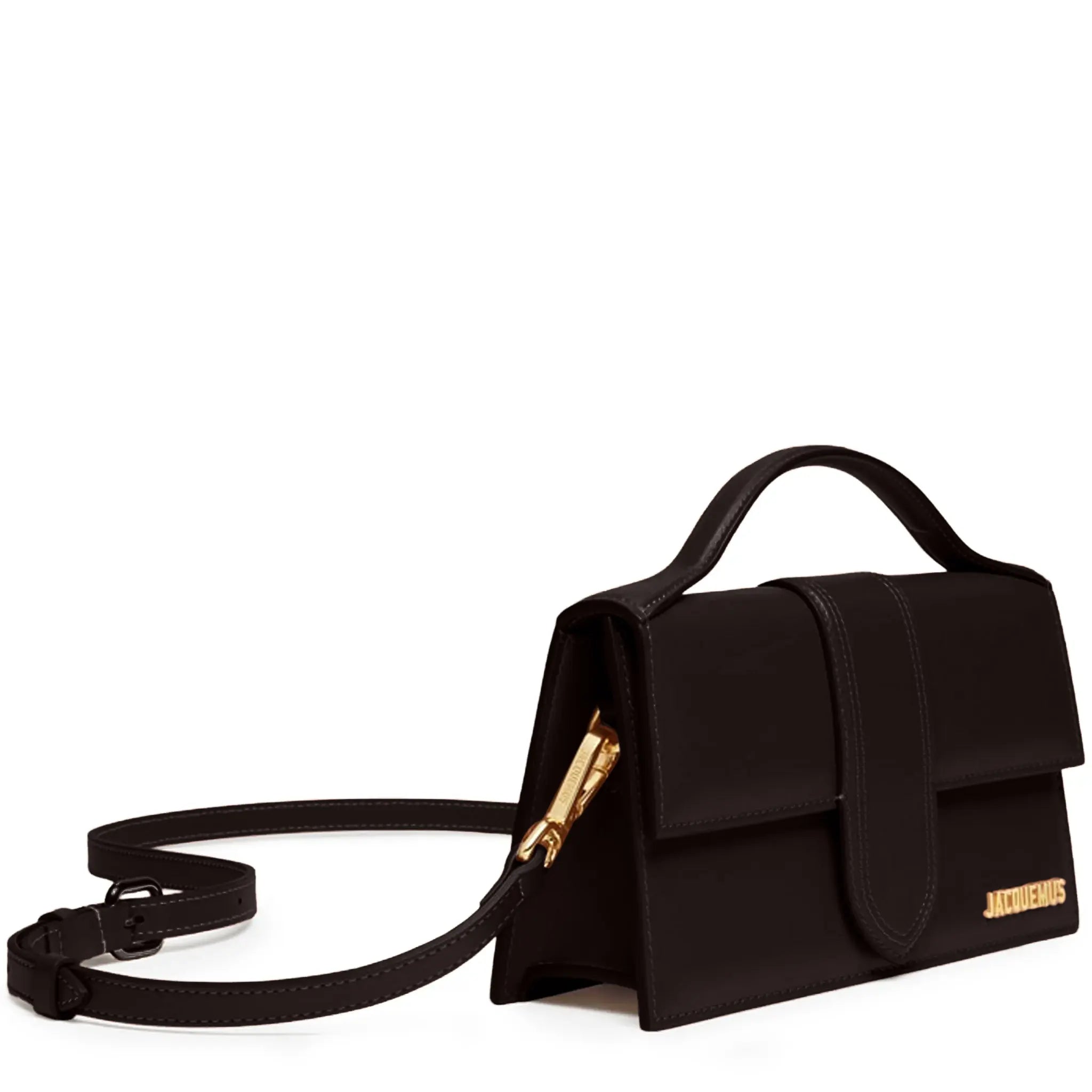 Jacquemus Large Bambino Dark Brown Crossbody Bag - view 3