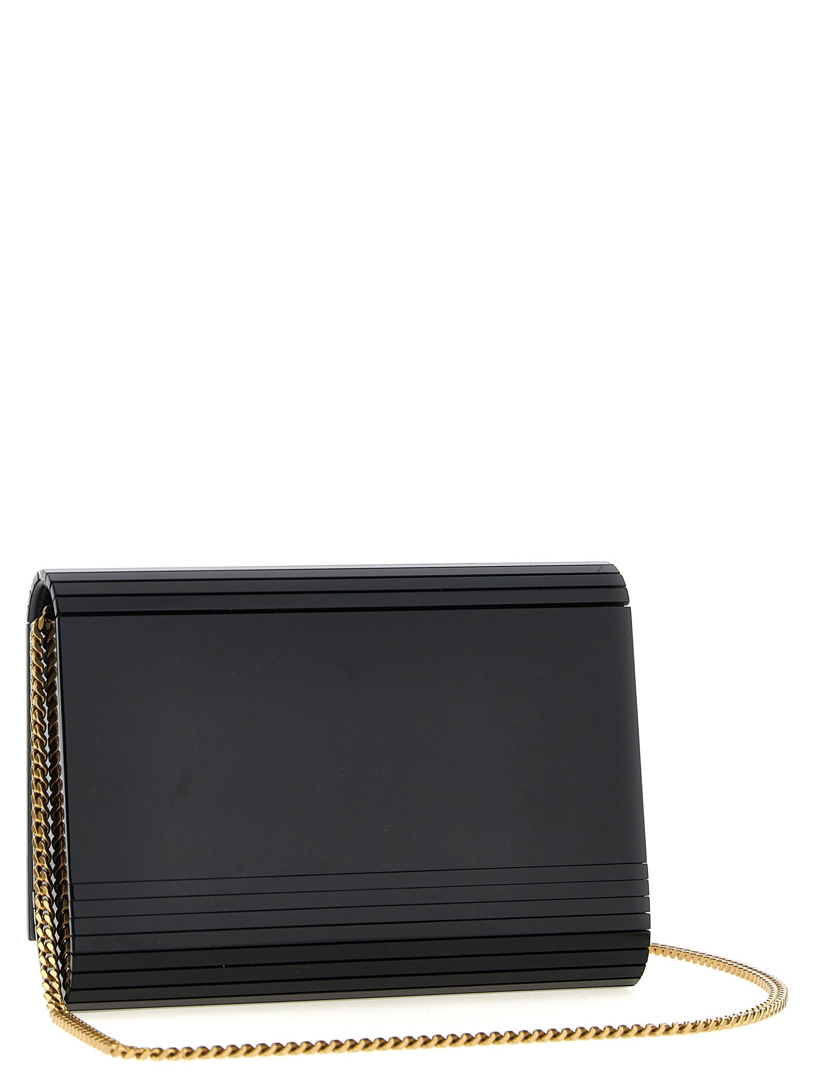 Saint Laurent Minaudière Vicky Crossbody Bag – 100% plexiglass - view 2