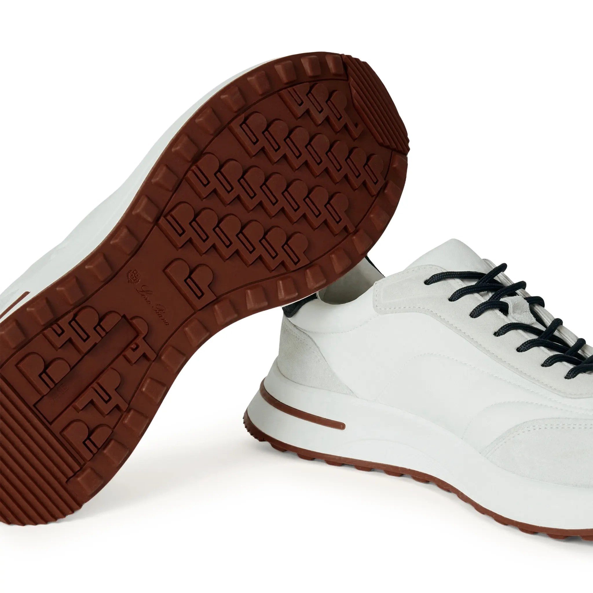 Loro Piana Week End Walk White Sneaker - view 4