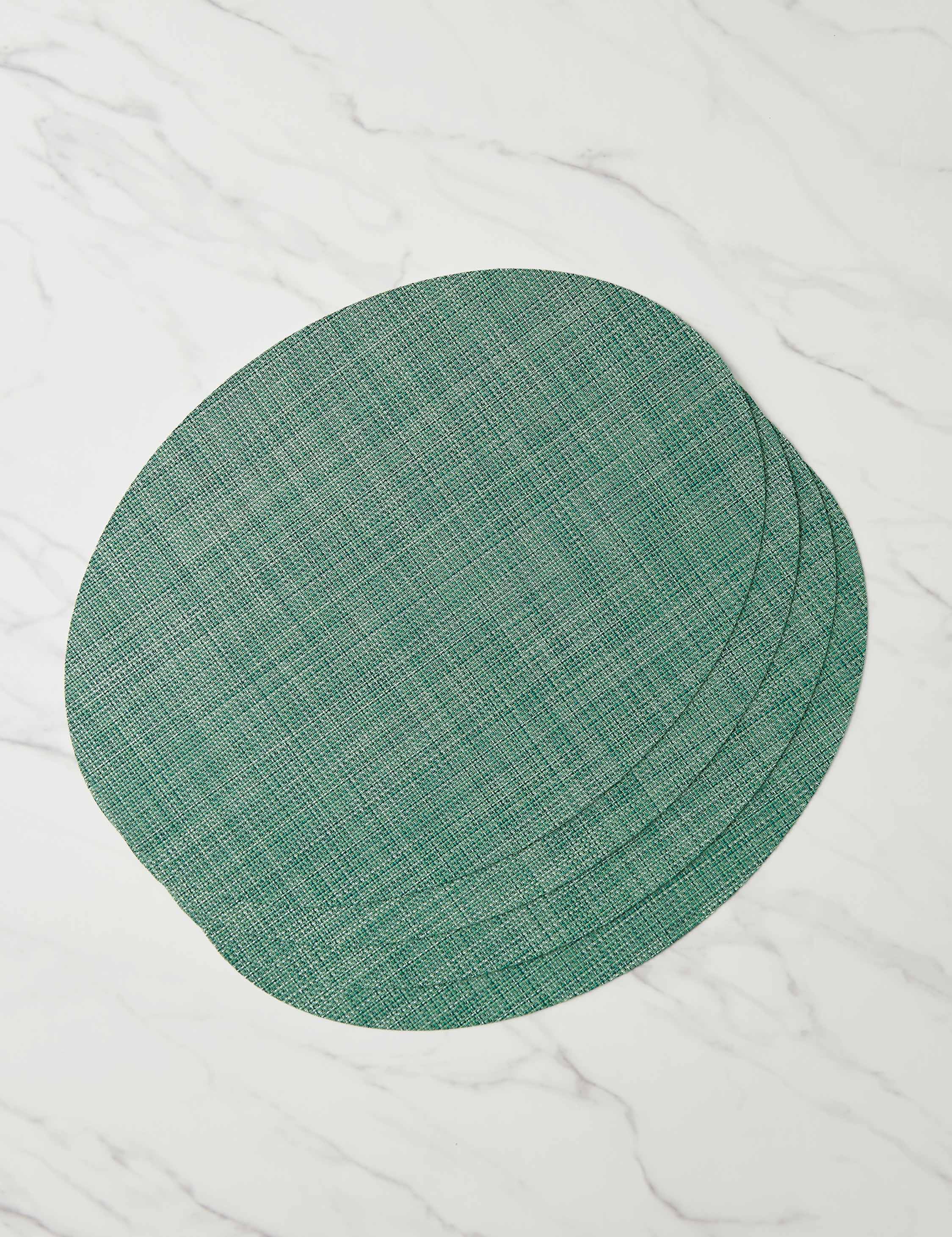 Lulu and Georgia Mini Basketweave Oval Placemat (Set of 4) by Chilewich