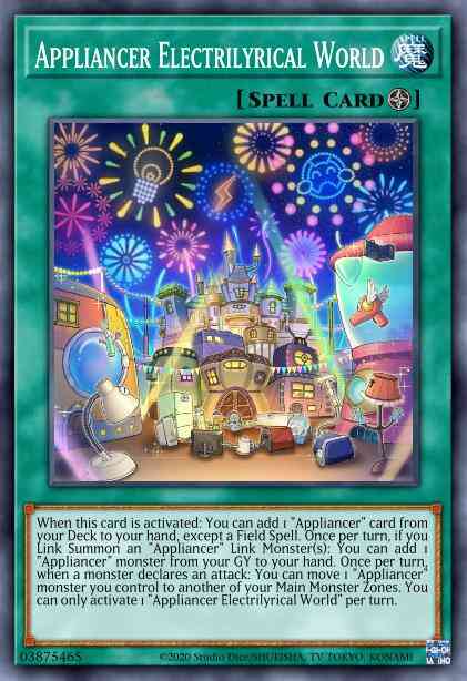 Yu-Gi-Oh! Appliancer Electrilyrical World - BLAR-EN045 - Ultra Rare - 1st Edition