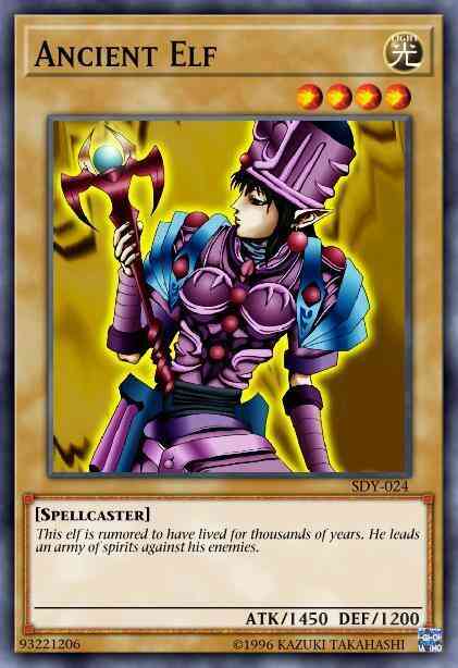Yu-Gi-Oh! Ancient Elf - SDY-024 - Common - Unlimited
