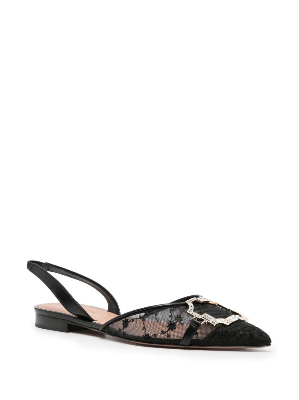 Malone Souliers Misha slingback ballerina shoes - view 2