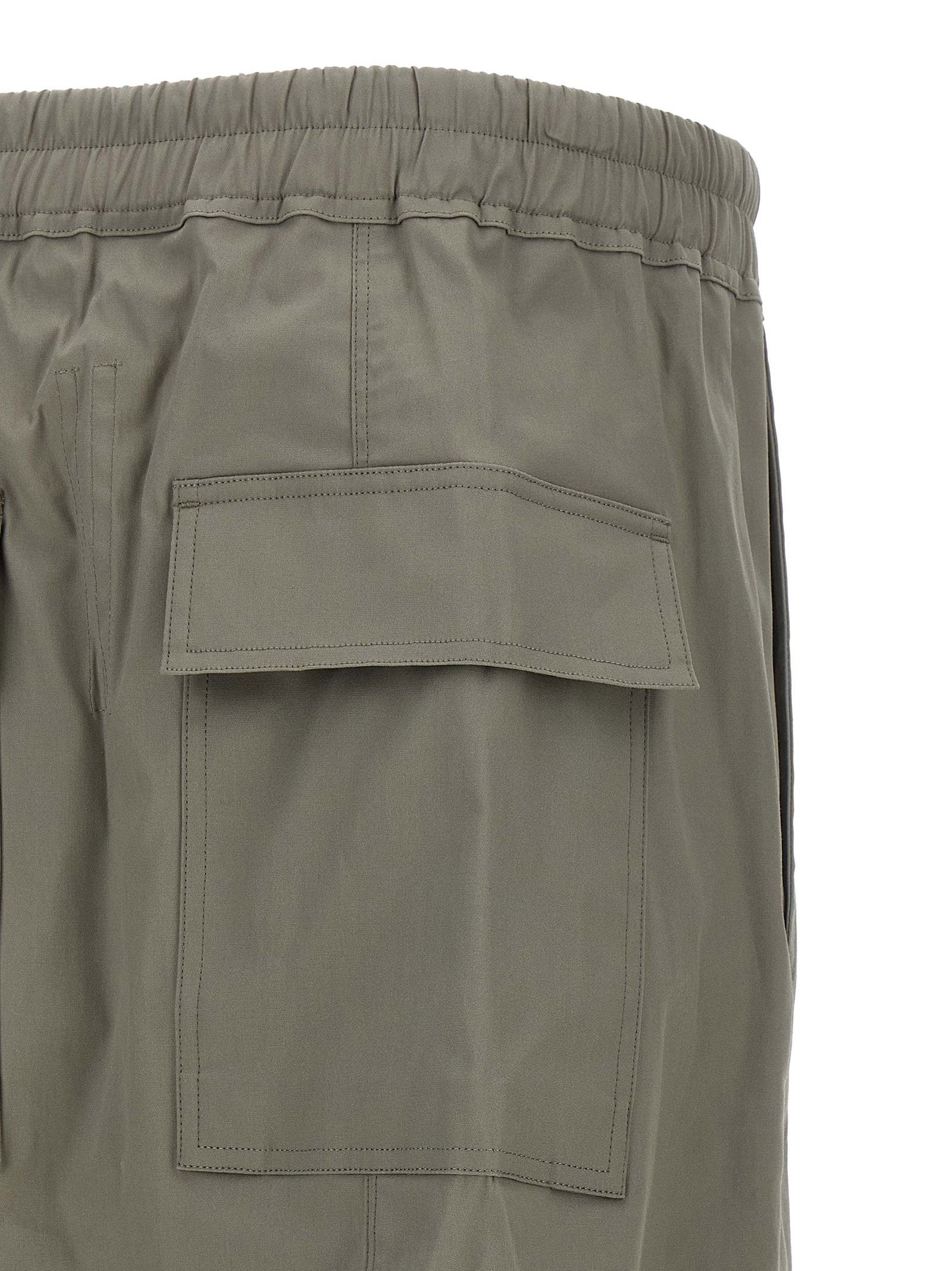 Rick Owens Drawstring Cropped Pants – 97% cotton, 3% elastane - view 4