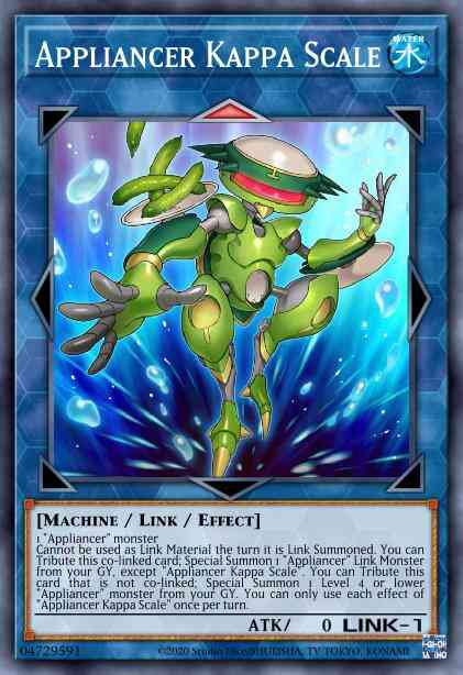 Yu-Gi-Oh! Appliancer Kappa Scale - BLAR-EN039 - Ultra Rare - 1st Edition