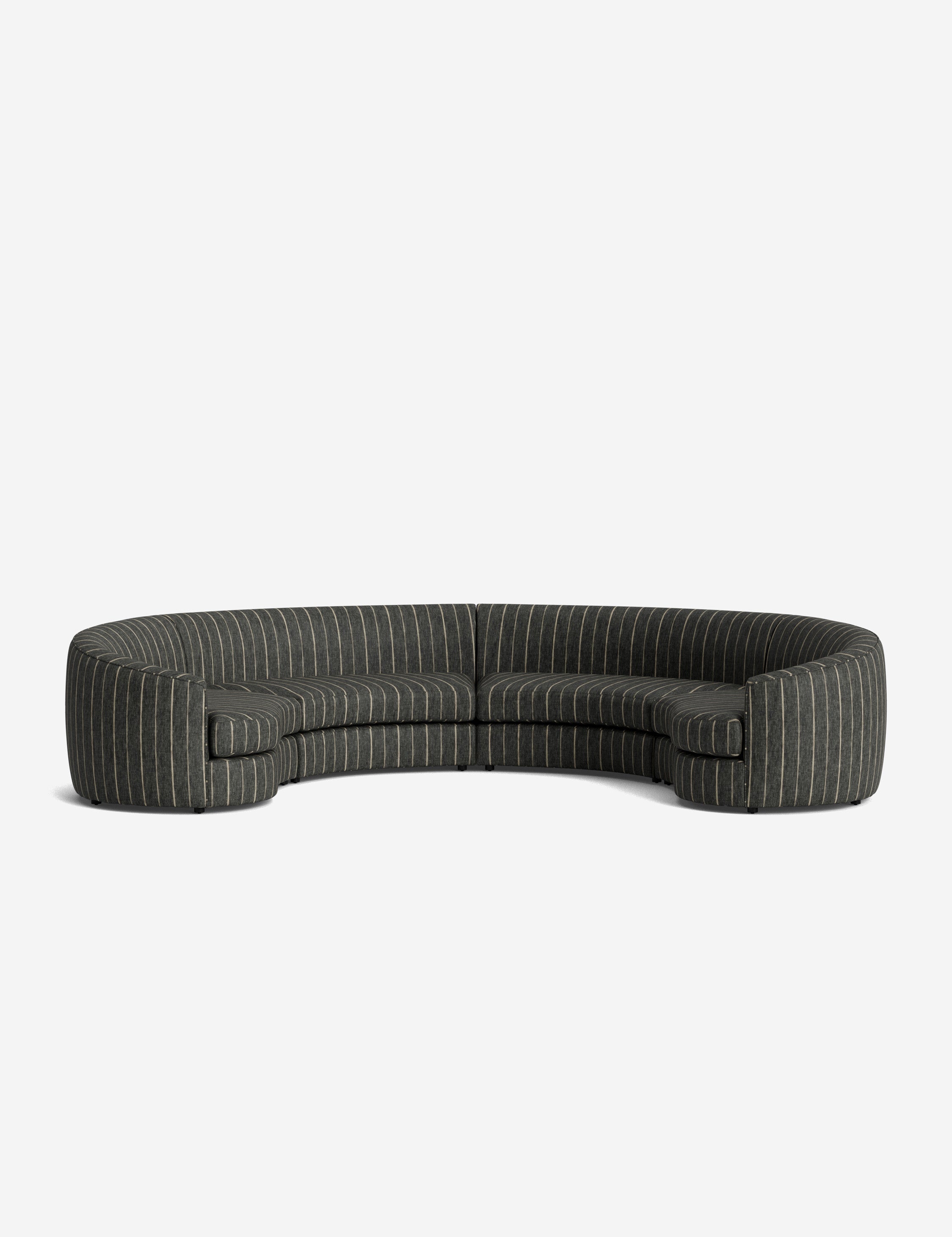 Lulu and Georgia Imada Modular Curved Sectional Sofa - view 211