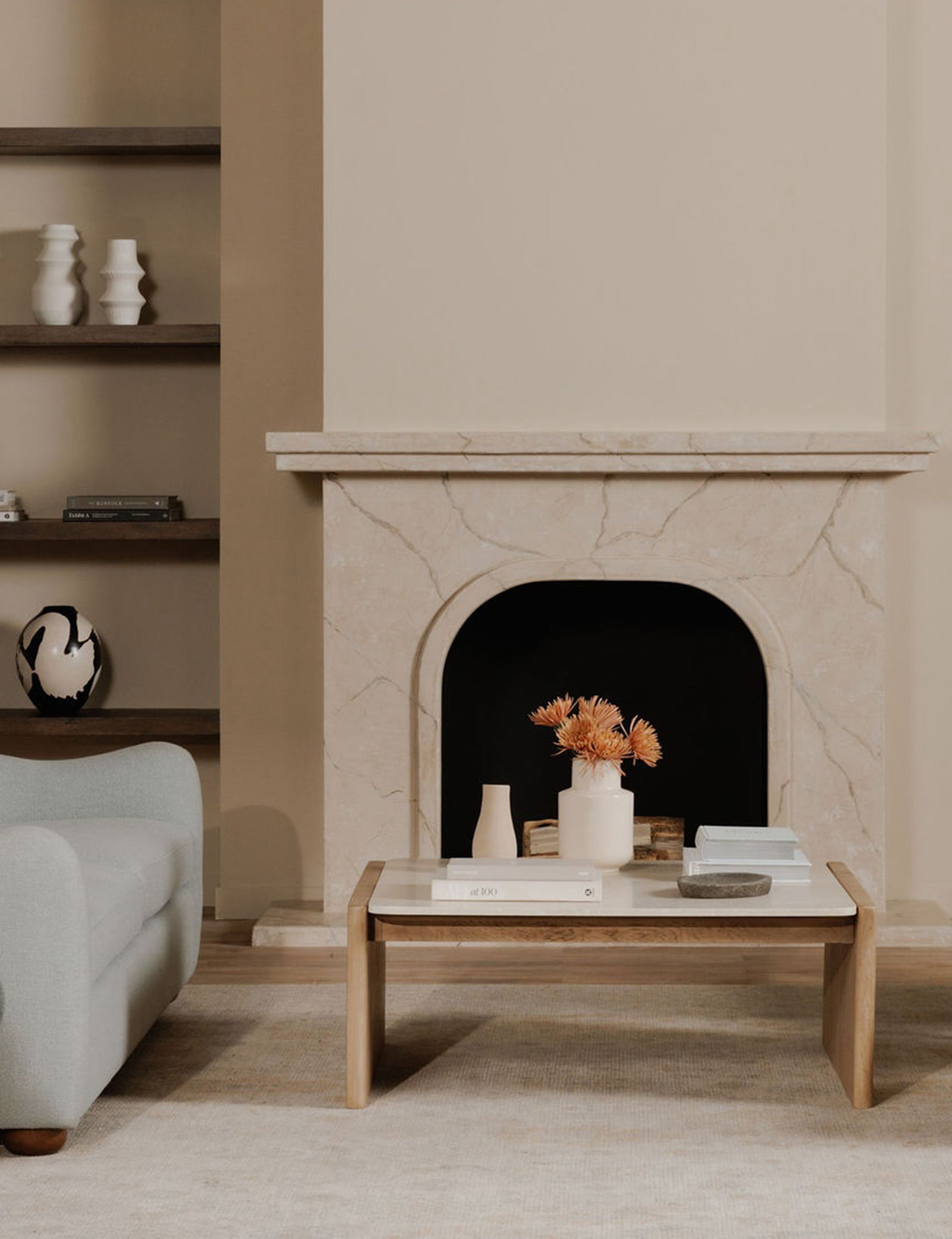 Lulu and Georgia Lindahl Square Coffee Table – Natural - view 2