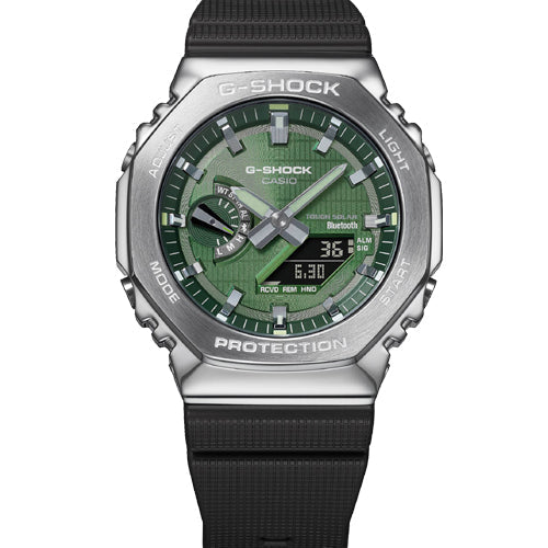 Casio G-Shock G-Steel Green Dial Men 44.4mm G1583 GBM-2100A-1A3 - view 2