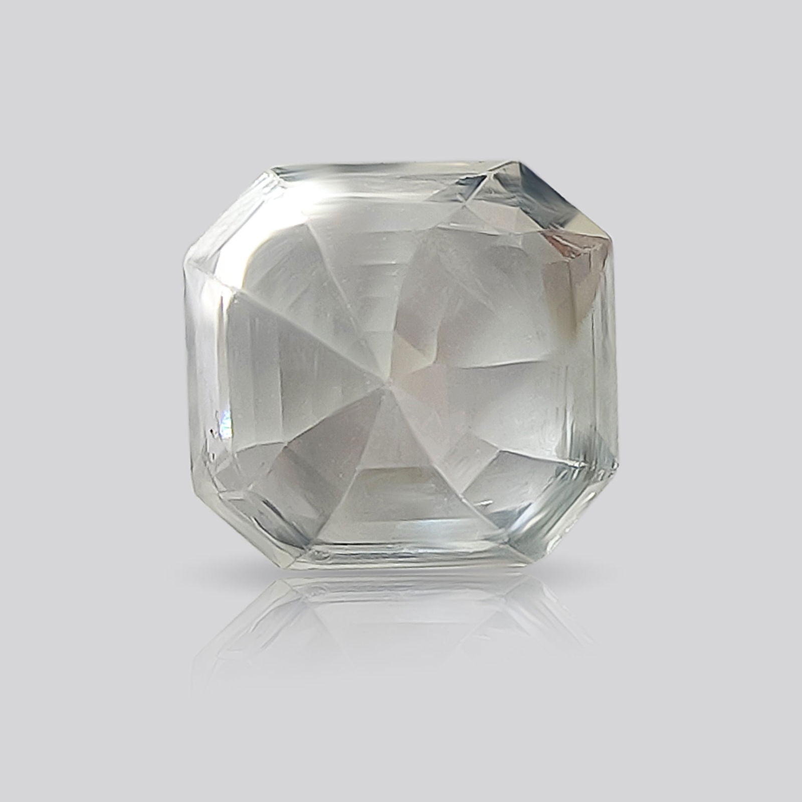 Gemsmantra White Sapphire (6.05 ratti) - view 2