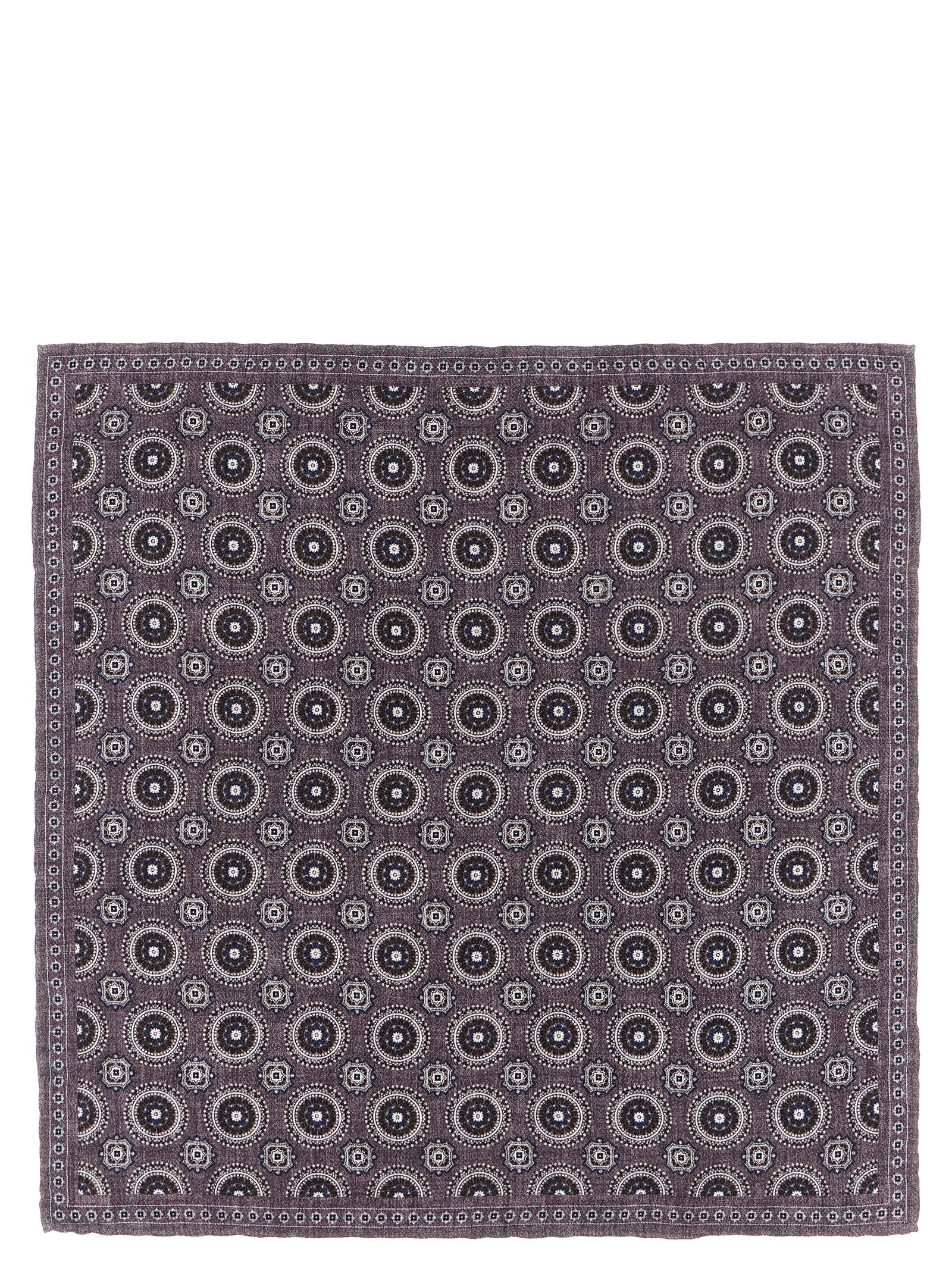 Brunello Cucinelli Double-face Pocket Clutch – 100% silk
