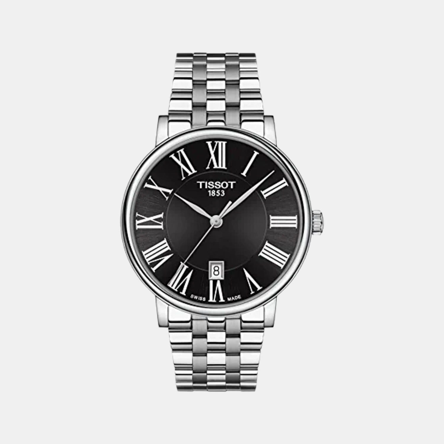 Tissot Carson Unisex Analog Stainless Steel Watch T1224101105300