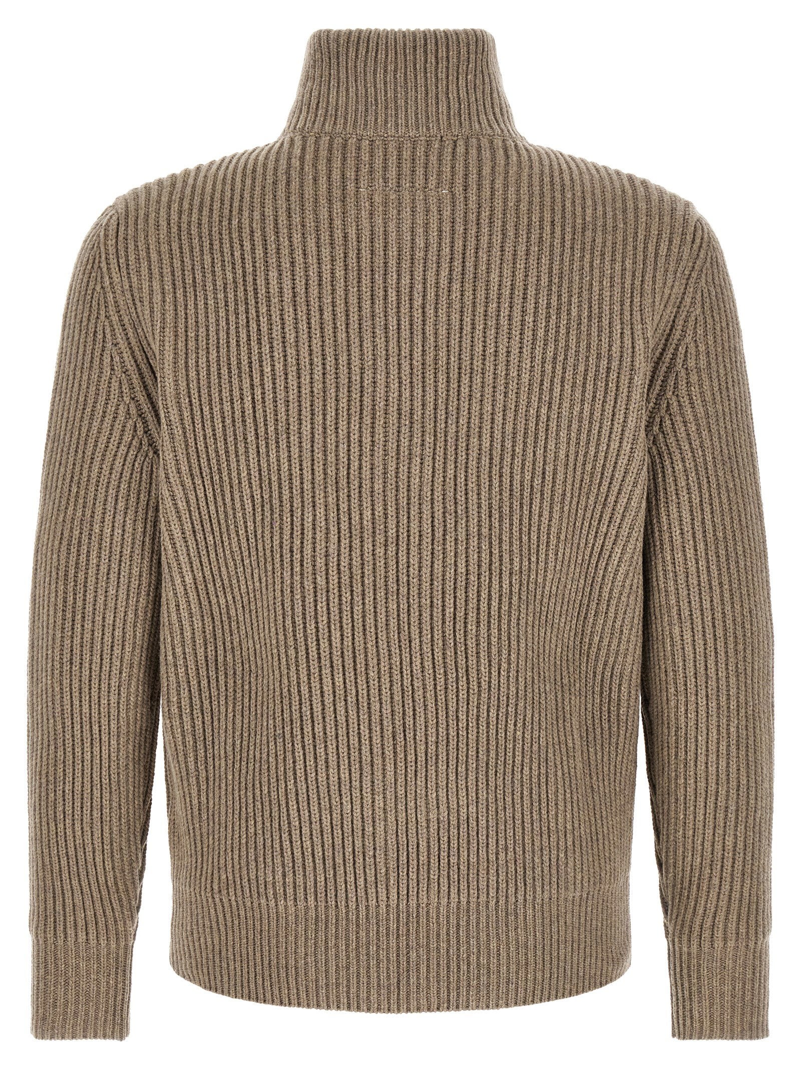 Mm6 Maison Margiela White Stitch Line Jacket – 80% wool, 20% polyamide - view 2