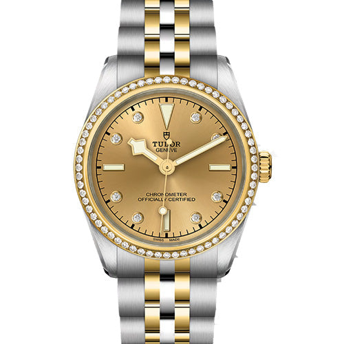 Tudor Black Bay 31 S&G Champagne With Diamond Dial Women 31mm M79613-0007