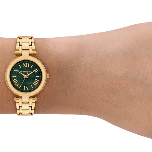 Michael Kors Laney Green Dial Women 30mm MK4892 - view 2