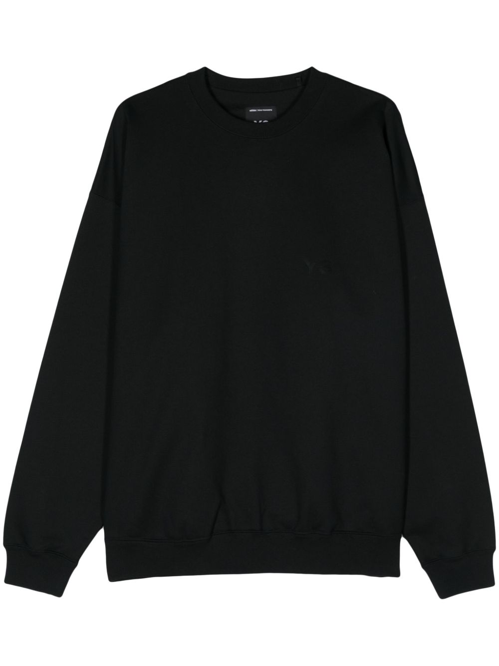Y-3 Logo cotton sweatshirt – Polyester 20% Cotton 80%
