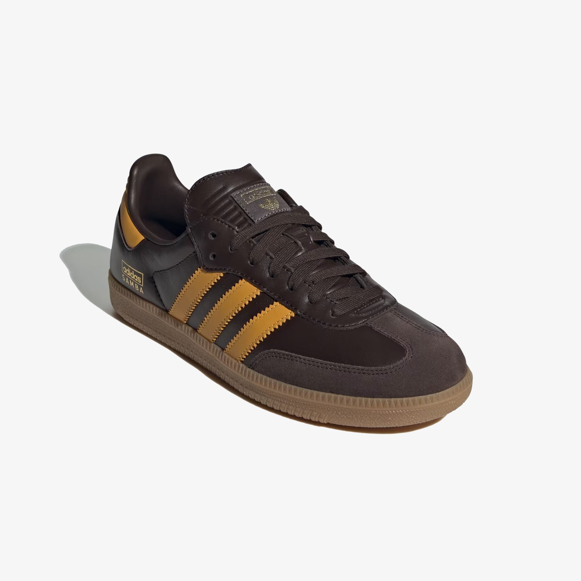 Samba og dark – Adidas Originals | SAMBA OG { DARK BROWN/PRELOVED YELLOW F23/GUM