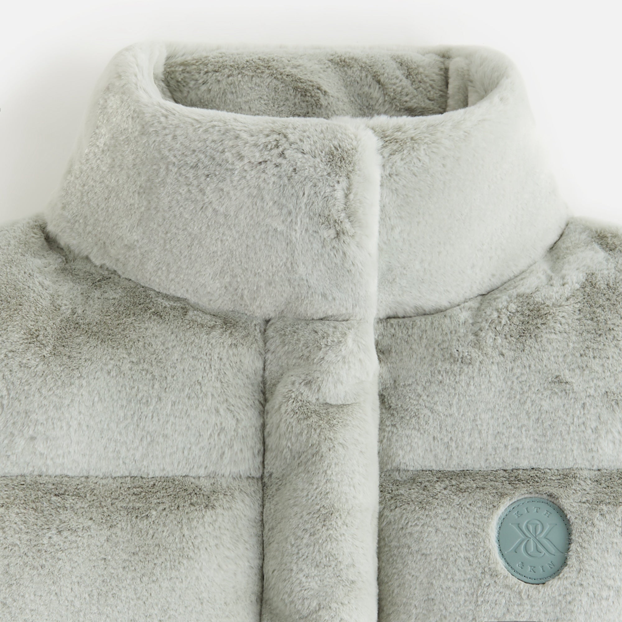 Kith Women Shae Cropped Fur Puffer - Palais - view 4