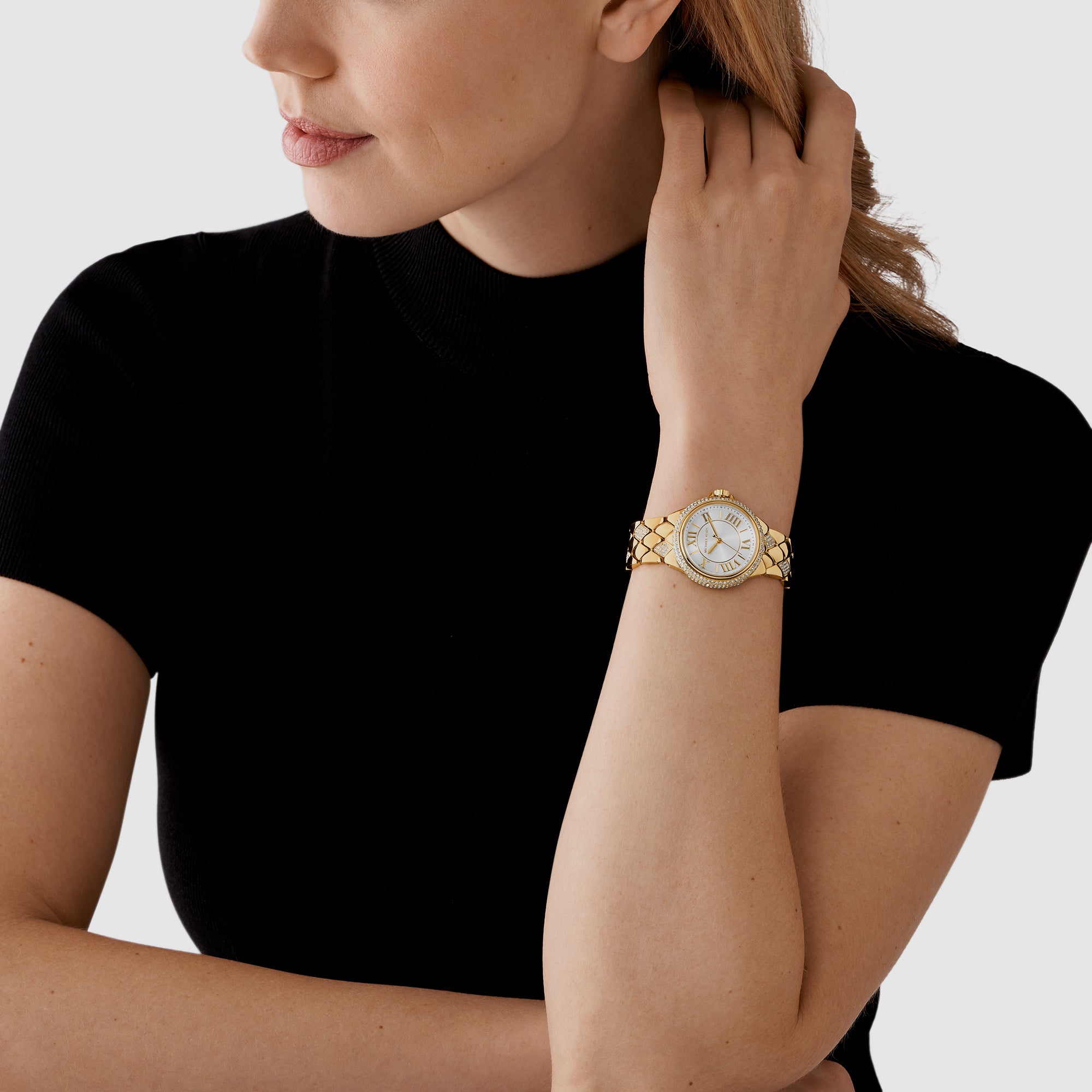 Michael Kors Camille Women Quartz White Dial Analog Stainless Steel Watch MK4801 - view 4