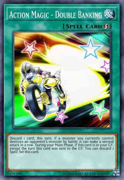 Yu-Gi-Oh! Action Magic - Double Banking - CHIM-EN094 - Common - Unlimited
