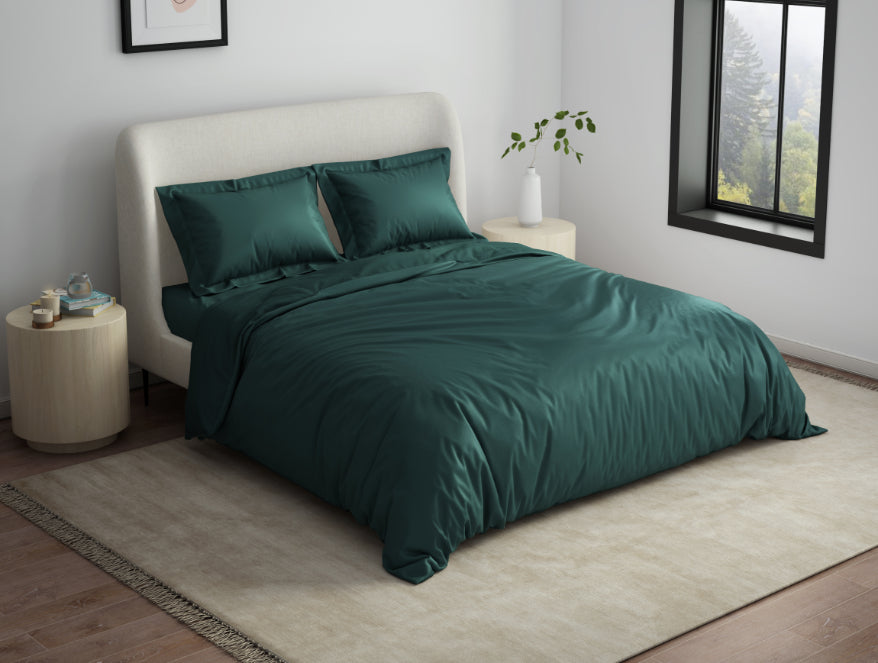 Spaces India Solid Dark Teal Solid Fleece Blanket - Cushlon By Spaces - view 2
