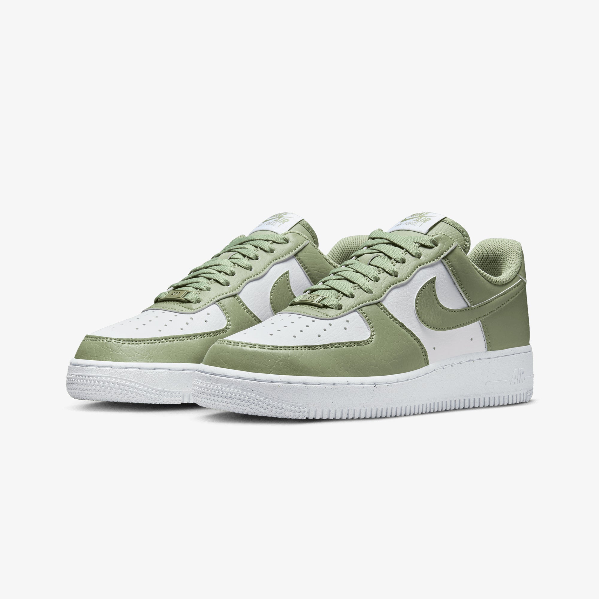 Nike | Air Force 1 '07 Next Nature { White/oil Green-white - view 3