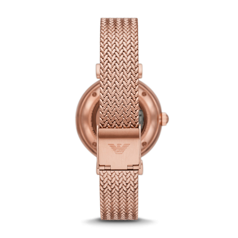 Emporio Armani Meccanico White Dial Women 34mm - view 2