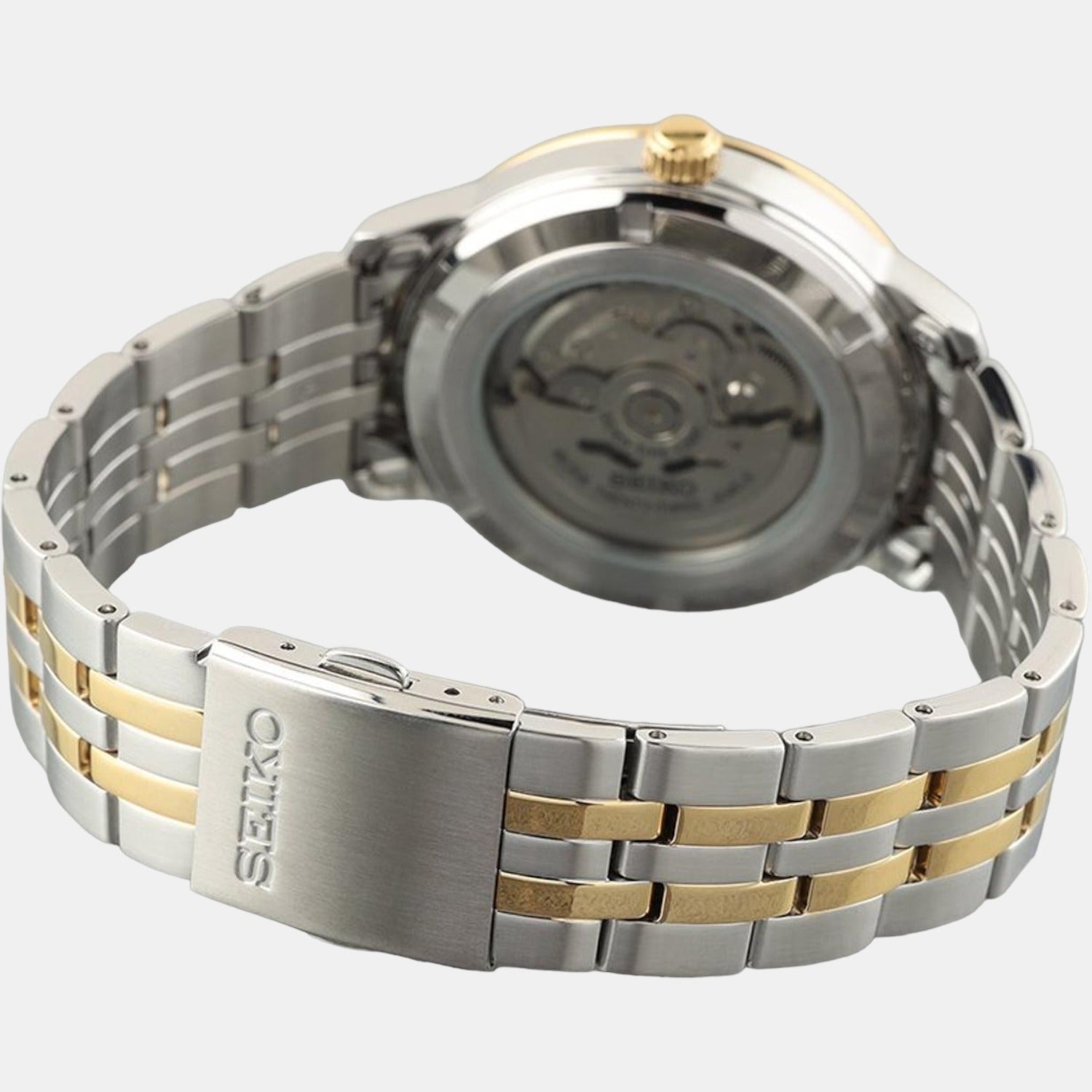Seiko Dress Men Automatic White Dial Analog Stainless Steel Watch SRPH92K1 - view 4
