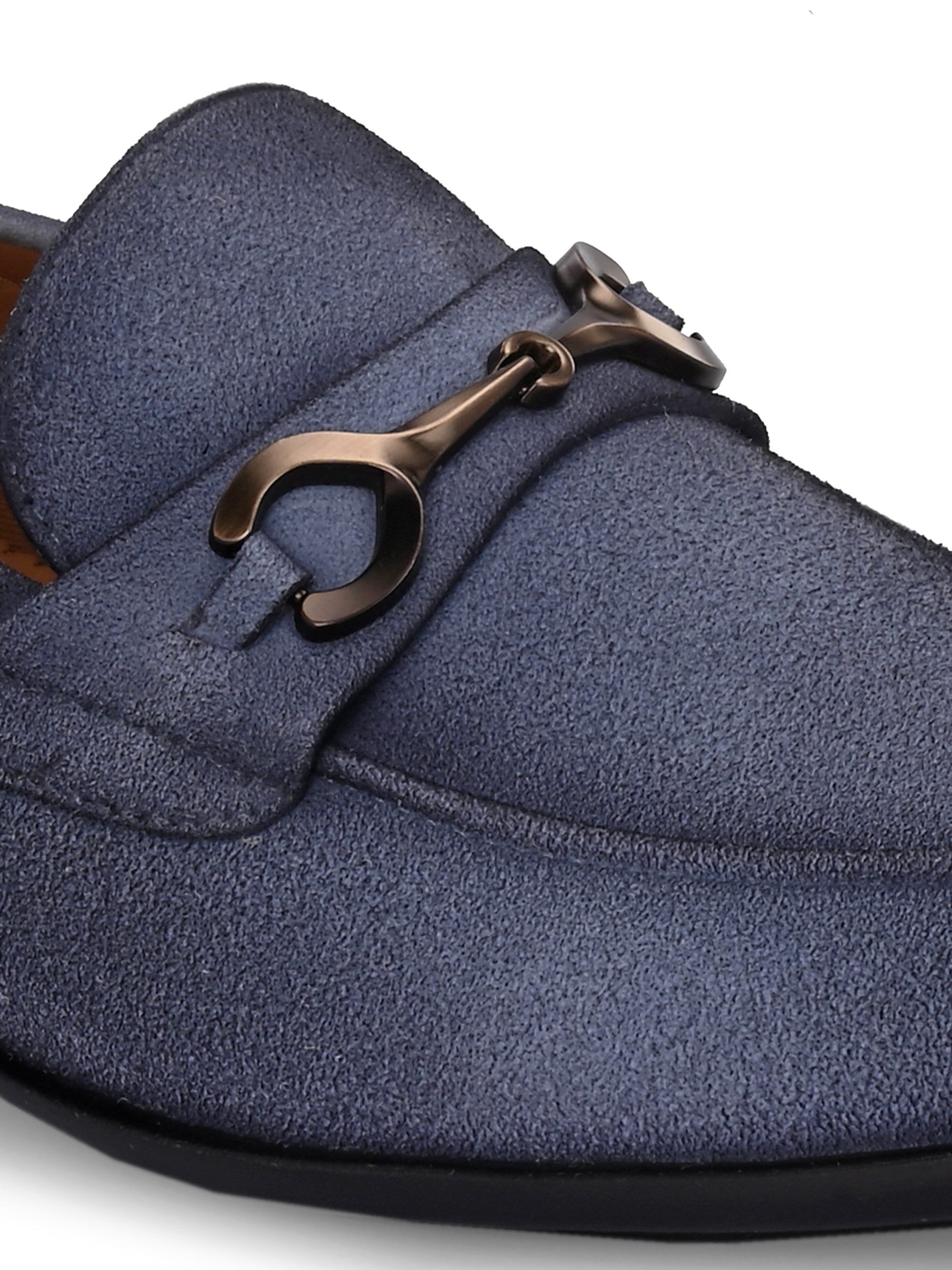 Stardust Buckled Loafers by Aspeerio - view 4