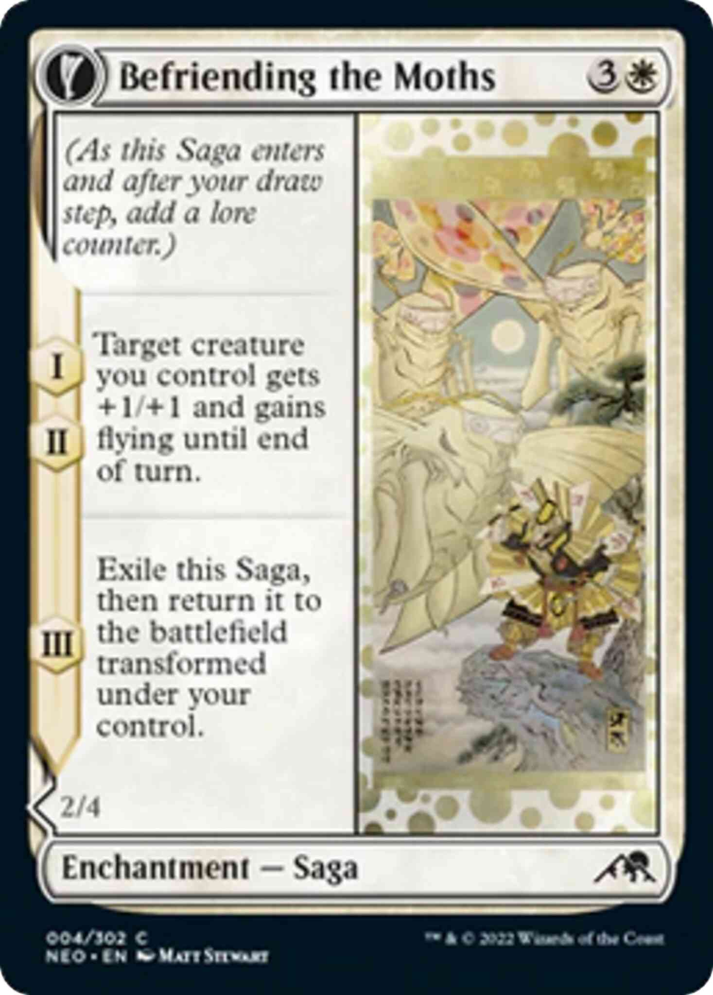 Magic Befriending the Moths // Imperial Moth [4] [Kamigawa: Neon Dynasty] [Non-Foil]