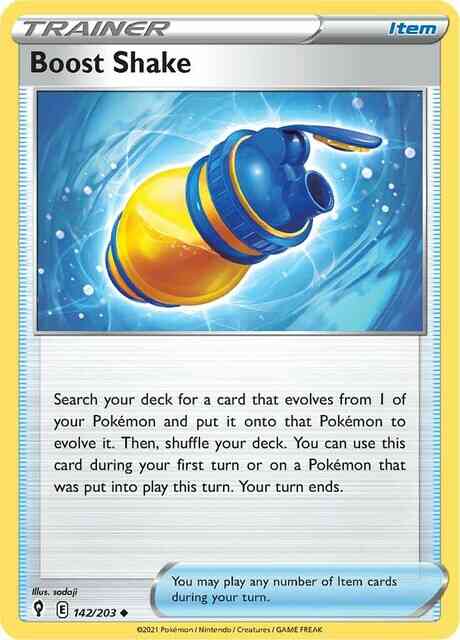 Uncommon swsh7-142 non-holo – Pokémon Boost Shake - 142/203 - Uncommon [swsh7-142] [Non-Holo]