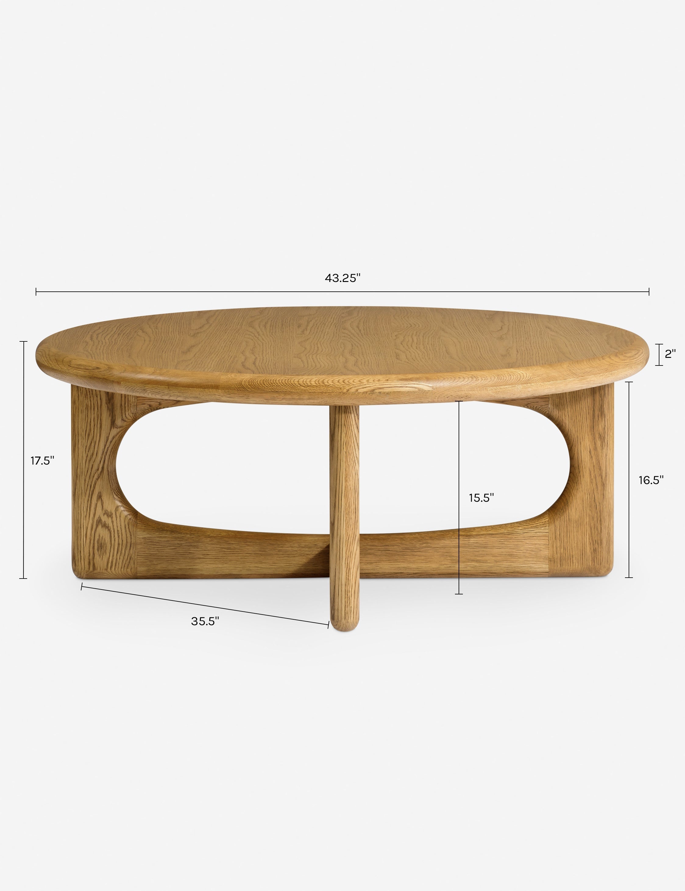 Lulu and Georgia Hesh Round Coffee Table - view 9