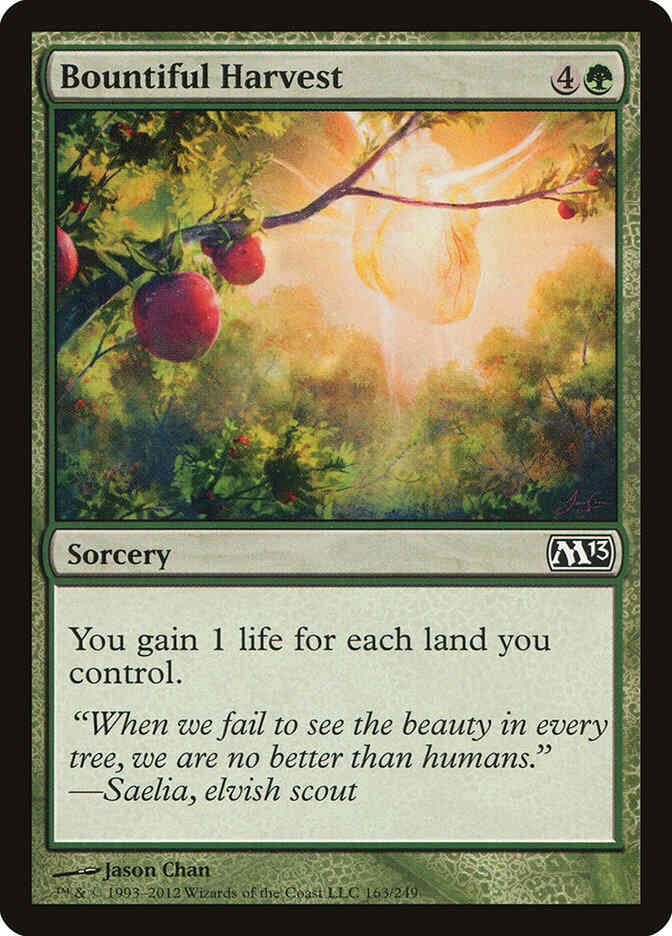 Harvest 163 magic – Bountiful Harvest [163] [Magic 2013] [Non-Foil]