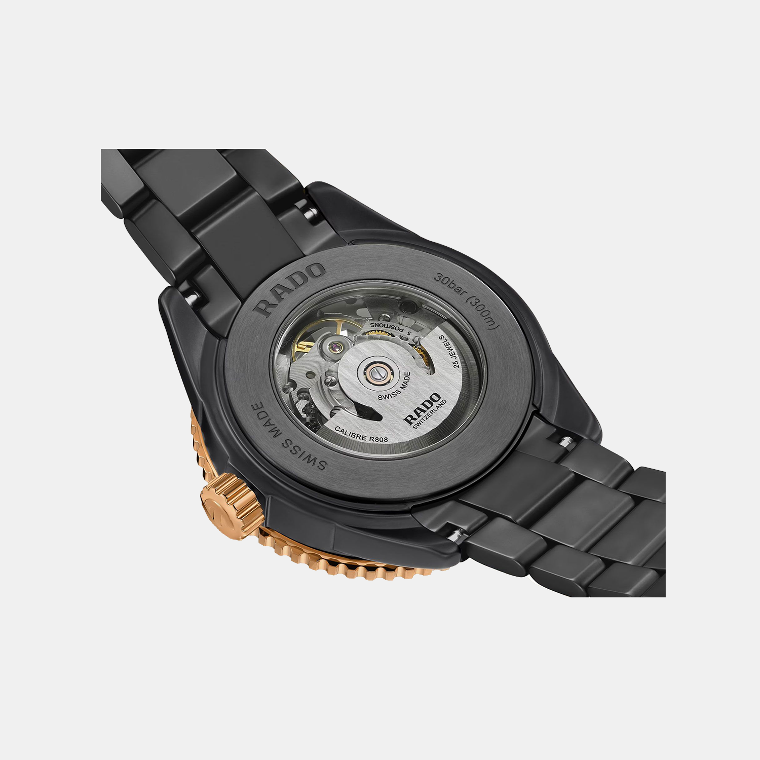 Rado Captain Cook Men Automatic Black Dial Analog Titanium Watch R32192152 - view 4