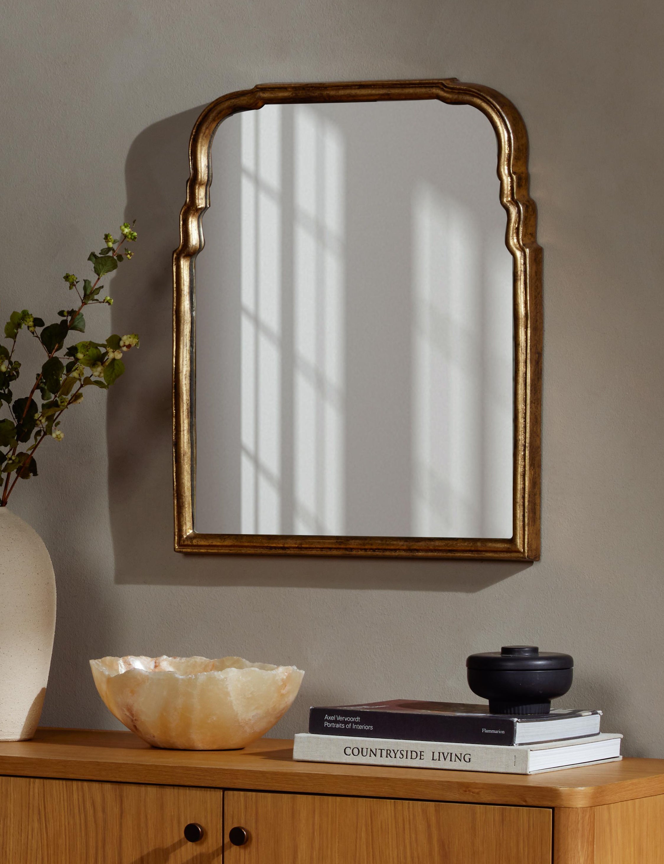 Lulu and Georgia Teresa Mirror – Gold - view 2