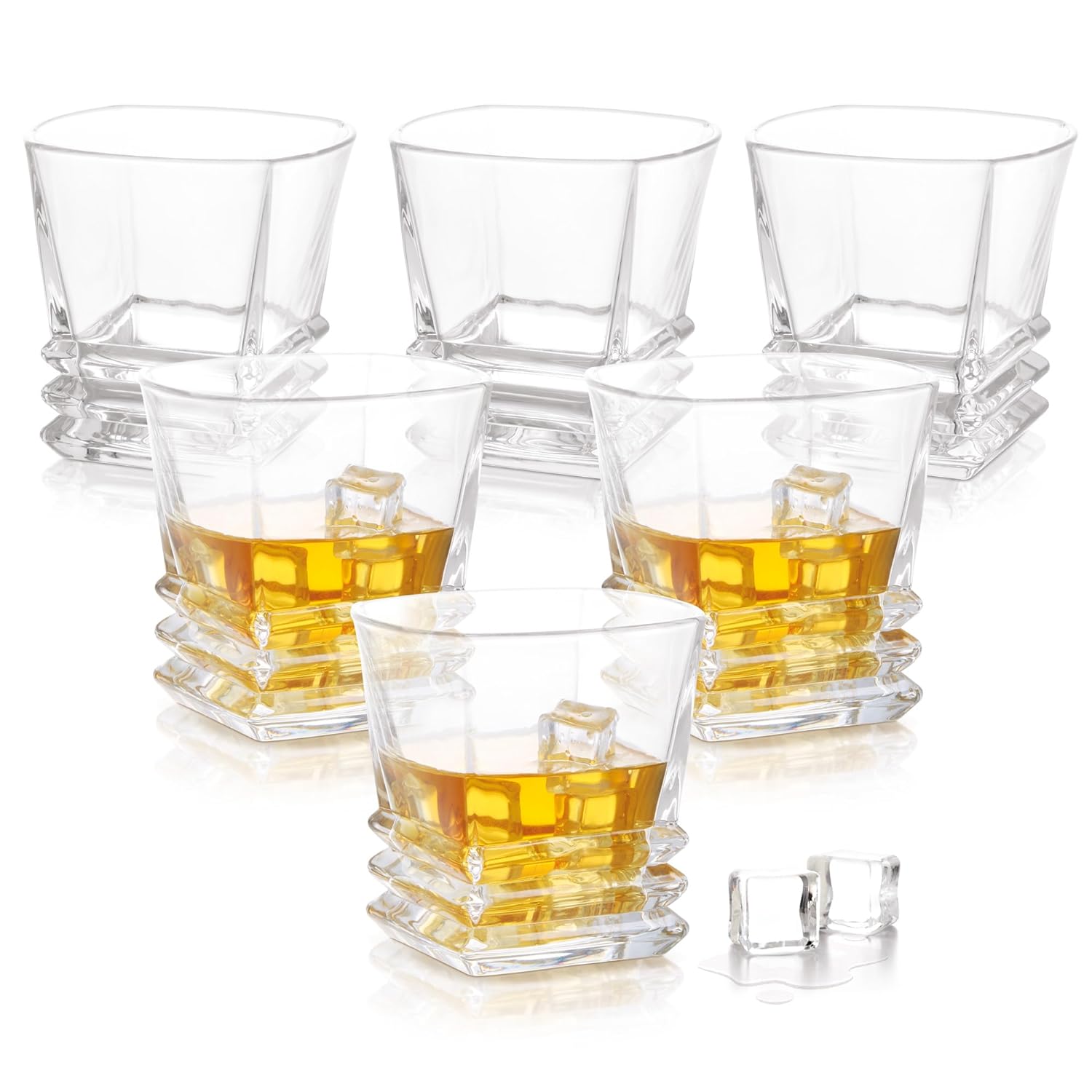 Quadra Glass Tumbler (Treo by Milton) – Transparent - view 2