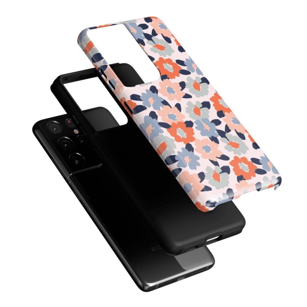 Casetry Field of Flowers | Pastel Floral Samsung Case - view 30