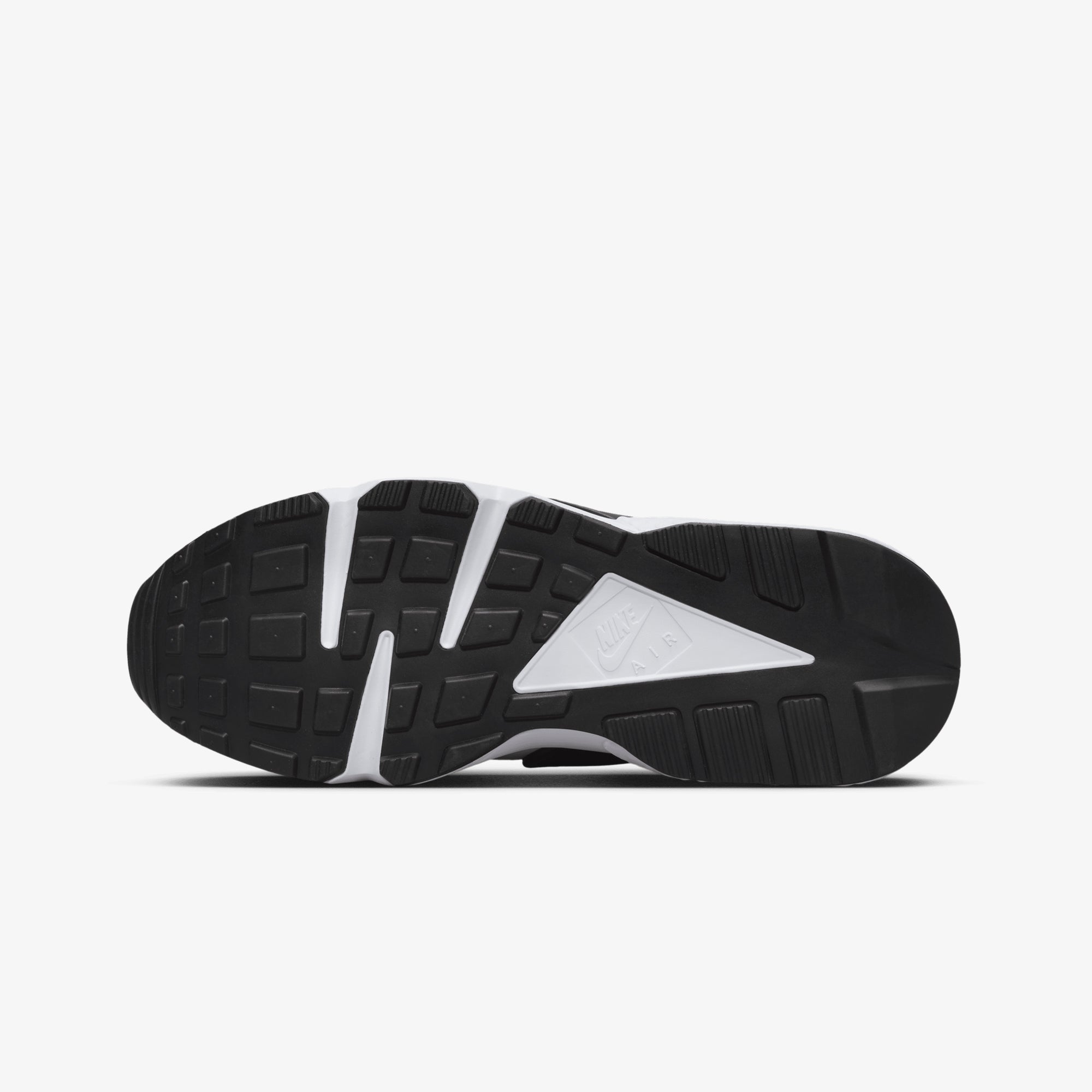Nike | AIR HUARACHE { WHITE/METALLIC SILVER-INFRARED 23-BLACK - view 5