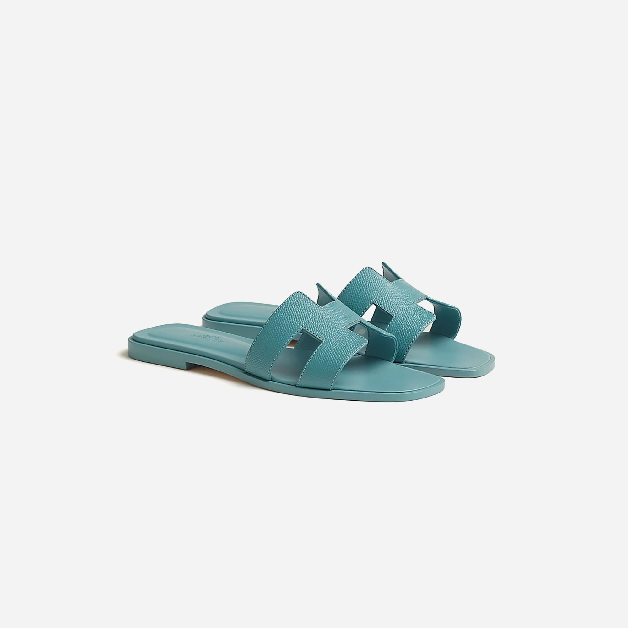 Hermes Oran sandal Bleu Minéral - view 2