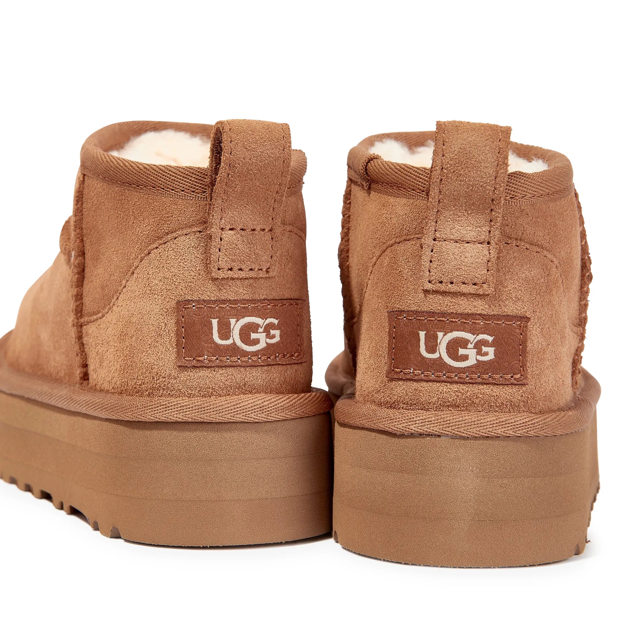 UGG Classic Ultra Mini Platform Girls Brown Boots - view 3