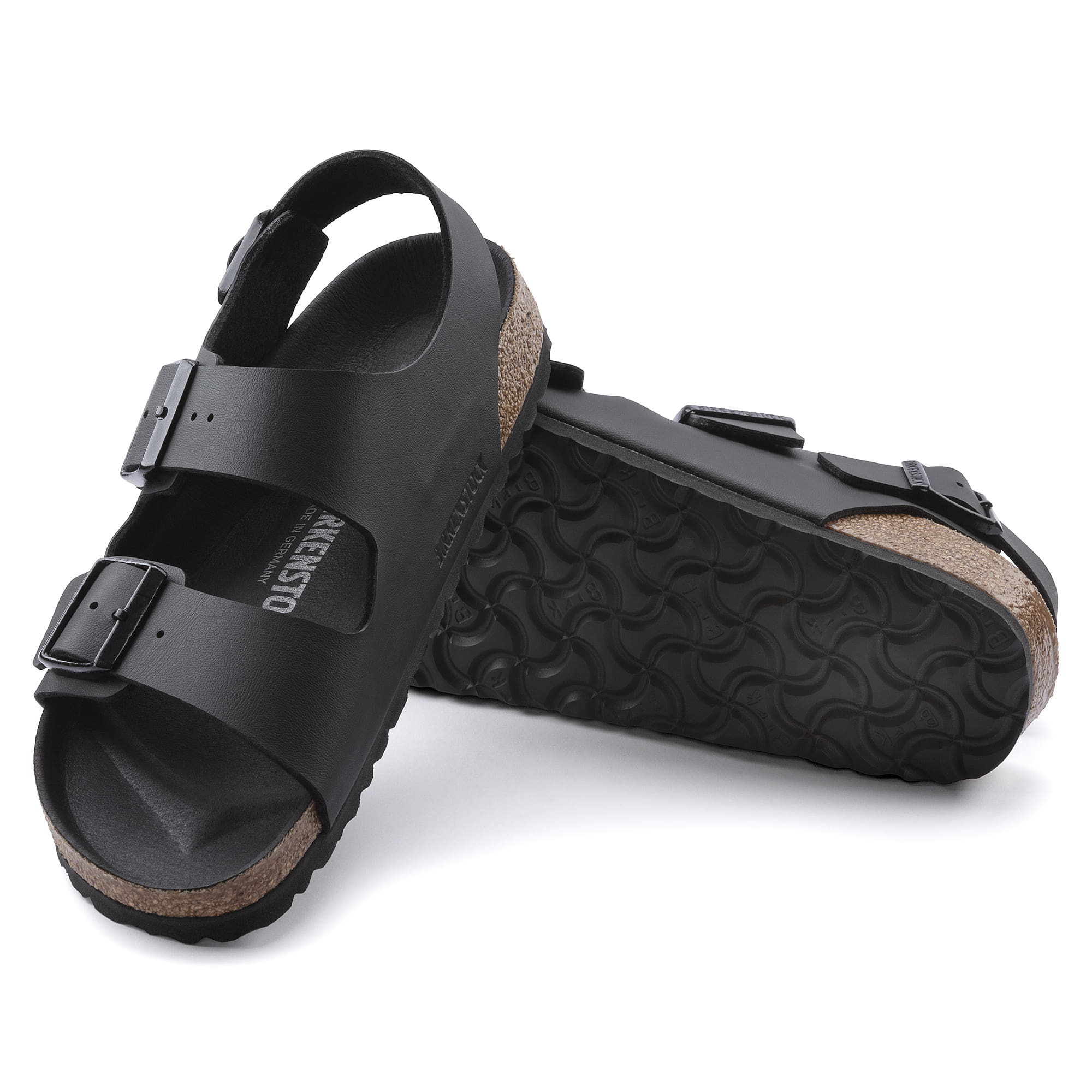 Birkenstock Milano Birko-Flor – Black Black/Triples Black