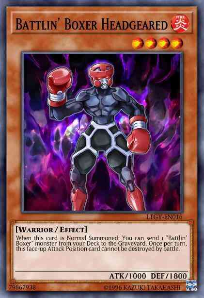 Yu-Gi-Oh! Battlin' Boxer Headgeared - LTGY-EN016 - Common - 1st Edition