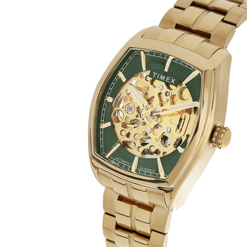 Timex Men Green Rectangle Dial Analog Automatic Watch 38.4mm TWEG25902 - view 2